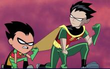 Meet the other Teen Titans in Teen Titans Go! Expect more humor than actual fighting.
