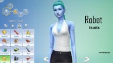<The Sims 4>-<Robot mod>