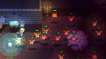 Battle dungeons full of fearsome enemies. Tread lightly. If you die, you start over.