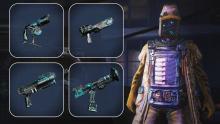 All of the possible combos for corpus only kitguns