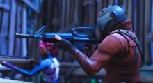 Rust lord aims down sight.