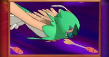 Decidueye shows off its Sinister Arrow Raid after activating it's Z crystal