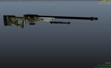 If you ever wondered if the AWP would look good without it's scope then burn this image into your mind and lets forget you asked
