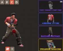 The scout from Team Fortress 2