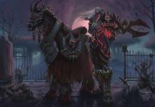 A great picture taken of a Blood DK and the horse!