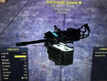 3 Star Legendary Automatic Grenade Launcher for deleting scorched