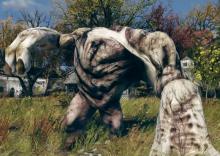 A real life cryptid to the Appalachia area, the Grafton Monster is a massive behemoth who will spit tar-like nonsense at distance, and punch you clear across the county with it's fist