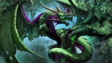 Some druids say that they saw emerald dragons in their dreams.