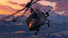 Helicopters are the best for city-based aerial fun.
