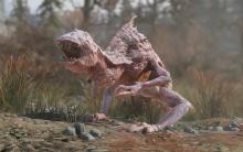 A bizarre and relentless killer, the Snallygaster is a common sight in the Toxic Valley