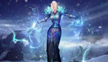 This Blood Elf Frost mage is in search for transmogs.