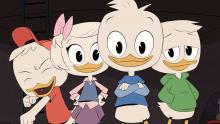 Tag along Huey, Dewy, Louie, and Webby’s new adventures on DuckTales.