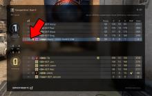 When you press tab, beside score you can see the ping. The lower the ping, the better the experience. 
