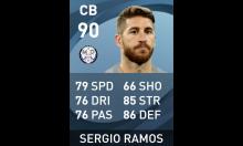 Sergio Ramos Player Card