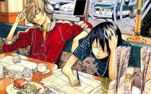 Moritaka Mashiro and Akito Takagi put a lot of time into coming up with the best manga they can.