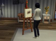 Level Up the painting skill to sell masterpieces
