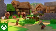 A sick screensaver of a village courtesy of Xbox