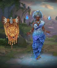 Yemoja is a Yoruba Guardian and ranks 1st overall for the best guardians in SMITE