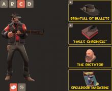 The sniper from Team Fortress 2