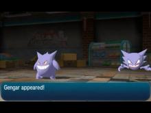 Haunter calls Gengar for help in an SOS battle against the player