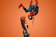 Spiderman and Mary Jane Watson