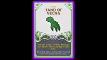 This is a special feat that you can unlock when you buy the Hand of Vecna skin pack for Arkhan.