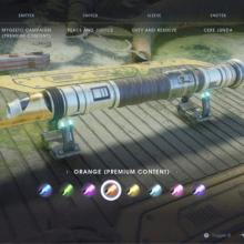 There are countless customization options of Cal's Lightsaber in Jedi Fallen Order.
