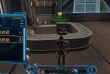 The Scavenging merchant on the Imperial Fleet SWTOR