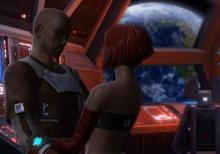 The Sith Inquisitor's passion-filled romance with pirate Adronikos Revel.