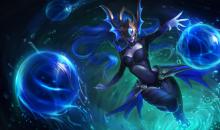 Syndra controlling the water spheres