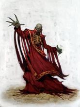 The lich in the Monster Manual 5e is Szass Tam, Zulkir of necromancy