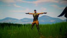 The Default skin is t-posing out in the open. Don't shoot.