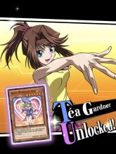 Introducing to the Dark Side of Dimensions world, Tea Gardner (DSOD) - with a new Dark Magician Girl card!