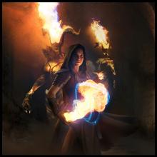 Breton Atromancers can harness the elements and turn them into powerful elementals.