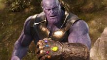 Thanos and his gauntlet