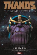 Thanos on cover of comic book