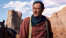 John Wayne plays Ethan Edwards. A man in searching the niece that was kidnapped by Comanches.