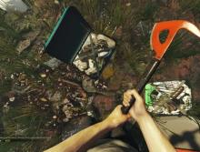 The Plane Axe can open suitcases in The Forest.