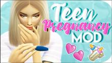 Now Teens can get pregnant just like Young Adult & Adult Sims can!