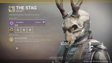 The Stag exotic helmet.