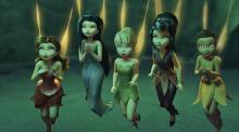 Discover the secrets of Pixie Hallow alongside Tinkerbell and all the other fairies.