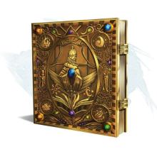 Book with gold cover
