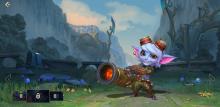 Tristana, a marksman in Wild Rift great at taking objectives