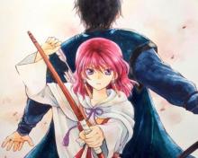 Princess Yona and her knight protector.