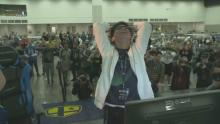Taking The Big House 9, Zackray is overcome with emotions, his first American victory in his grasp.