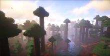 Look at how beautiful the Clarity pack makes the world of Minecraft