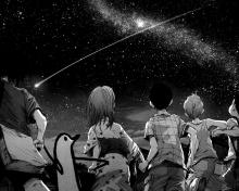 Punpun and his friends as they stargazed into a better tomorrow. 