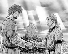 Thorfinn and Einar, and their promise to Arnheid. 
