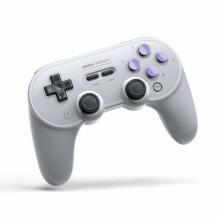 A controller offered by 8BitDo which is compatible with the Switch.