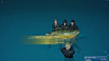 Noctis and friends catching a massive fish